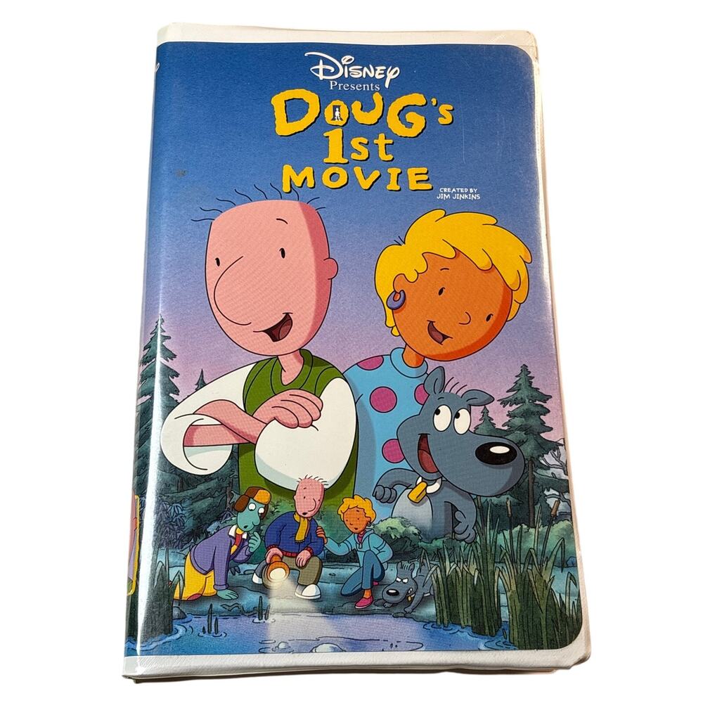 Doug's 1st Movie VHS 1999 Disney Clamshell Nickelodeon